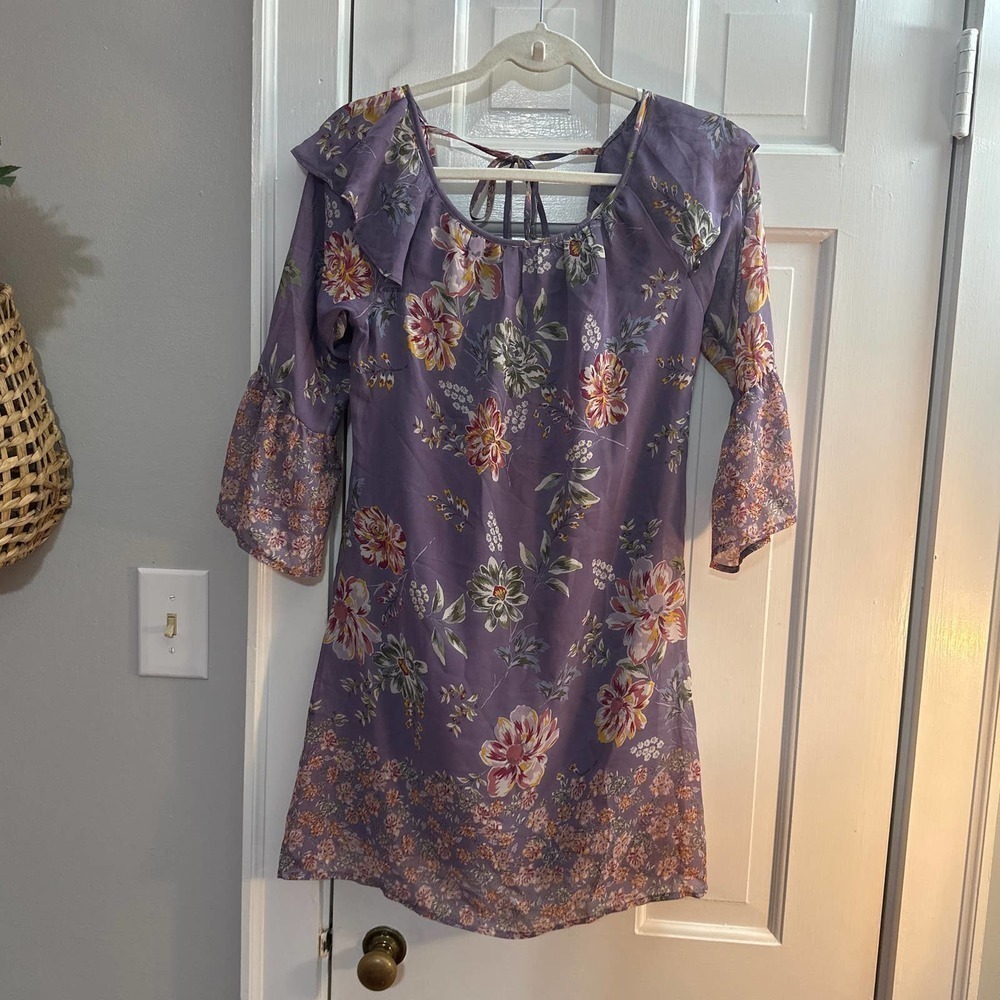 BLUE rain dress